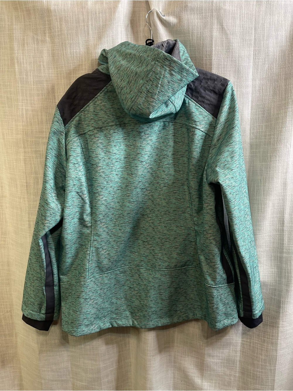 Free Country Teal and Gray Women's Softshell Jacket XXL - Picture 2 of 10